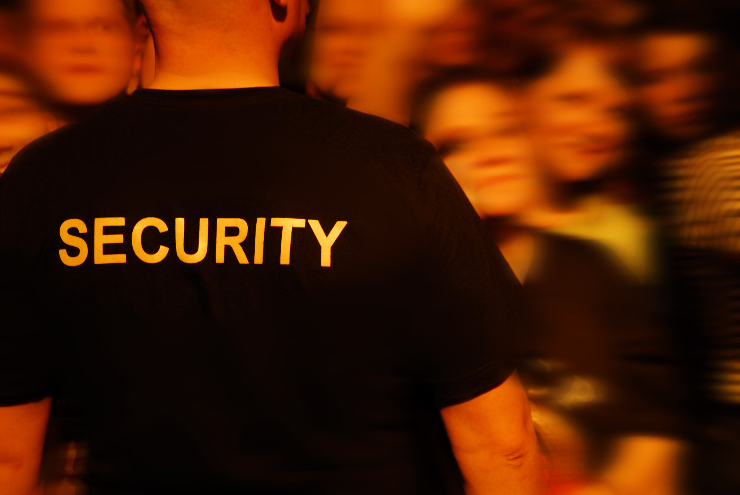 security label on a t-shirt