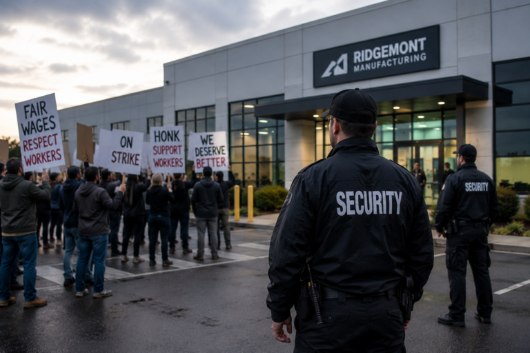 Labor Dispute Emergency Security Service