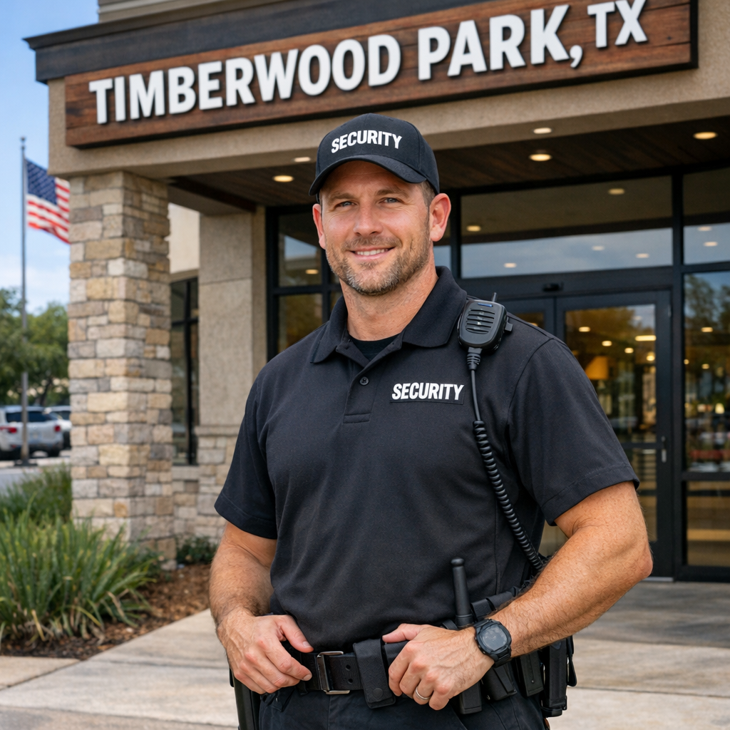 Unarmed Security Guard Services in Timberwood Park, TX