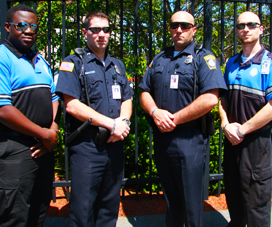 Boston Security Guard Services uniformed officer team